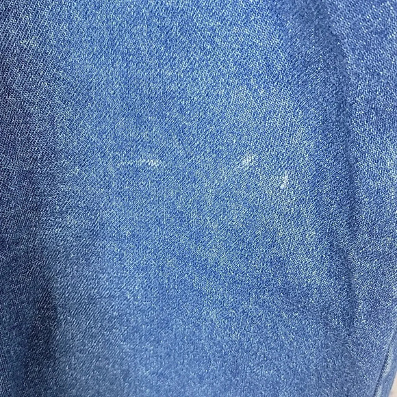 CARHARTT Men's Wide Leg Blue Jeans 44X30 - Picture 7 of 12